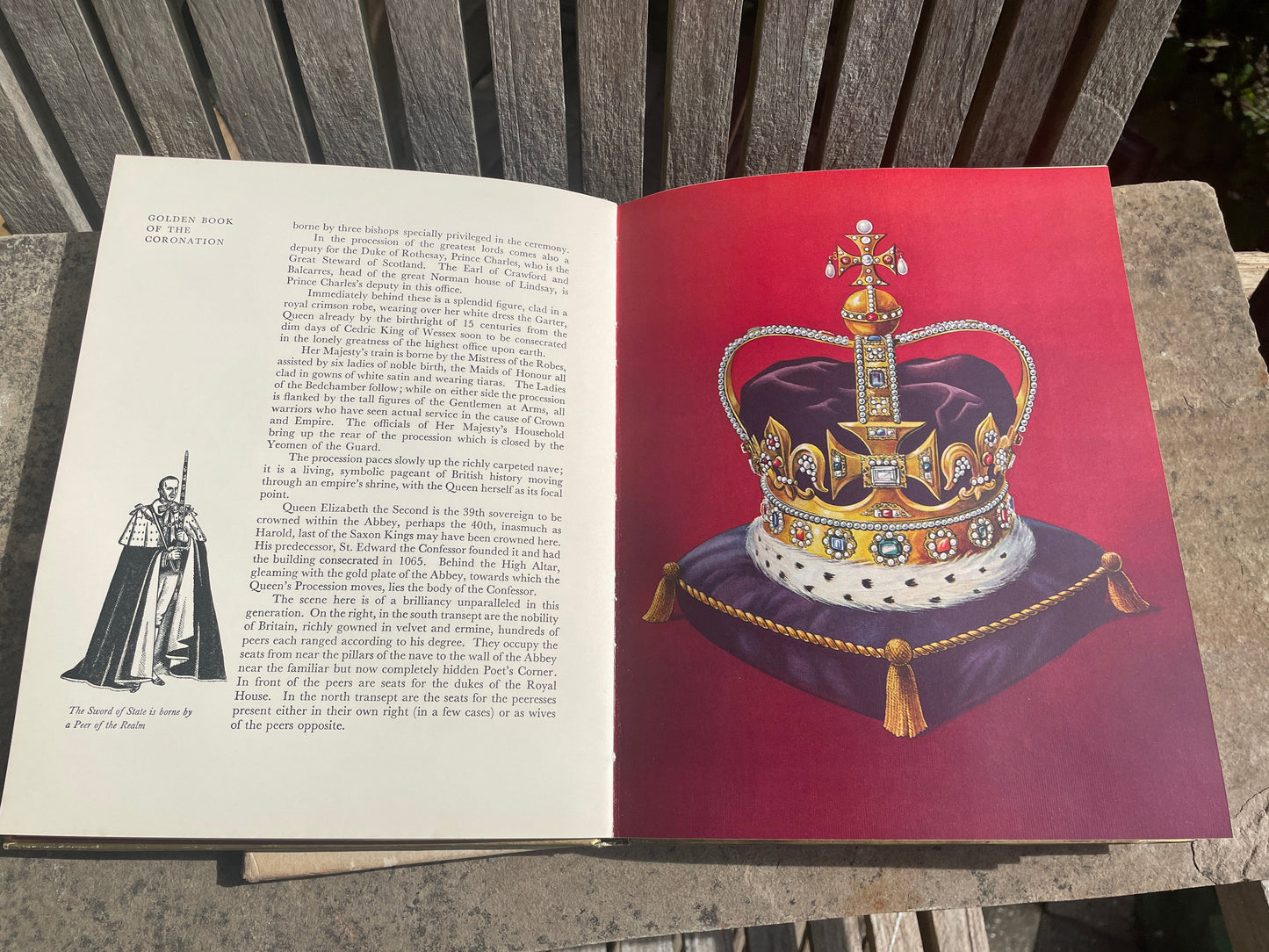 The Golden Book – 1953 Coronation Edition – Daily Mail Period Book – Queen Elizabeth II Royal Souvenir
