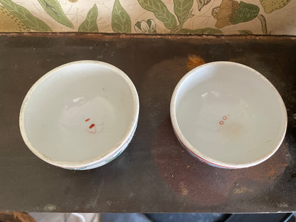 Pair of Chinese Porcelain Ginger Jars – Famille Rose Decoration, Jingdezhen (Mid 20th Century)
