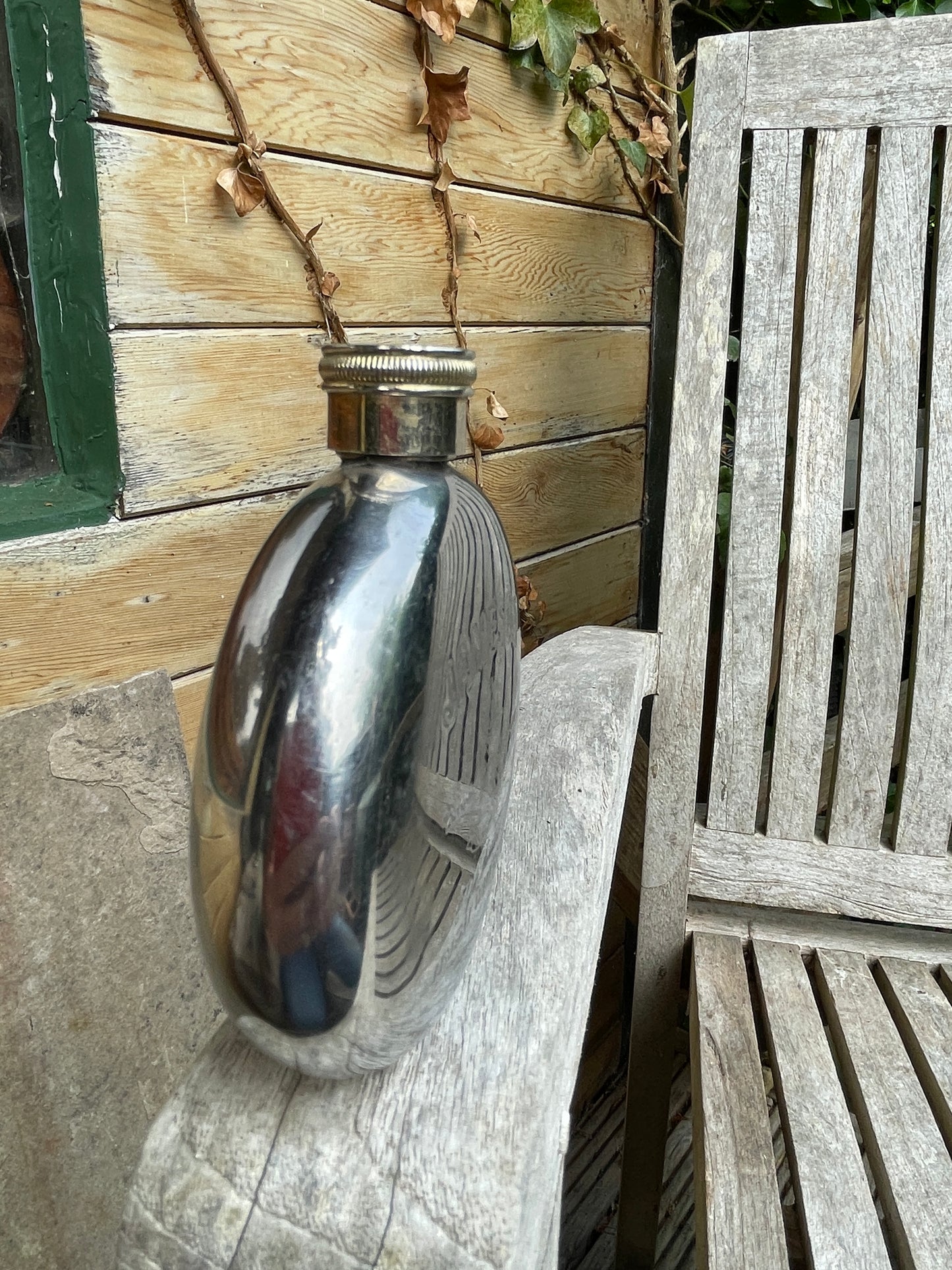 Vintage Jameson Irish Whiskey Hip Flask – Triple Distilled Collectible Branded Barware Gift