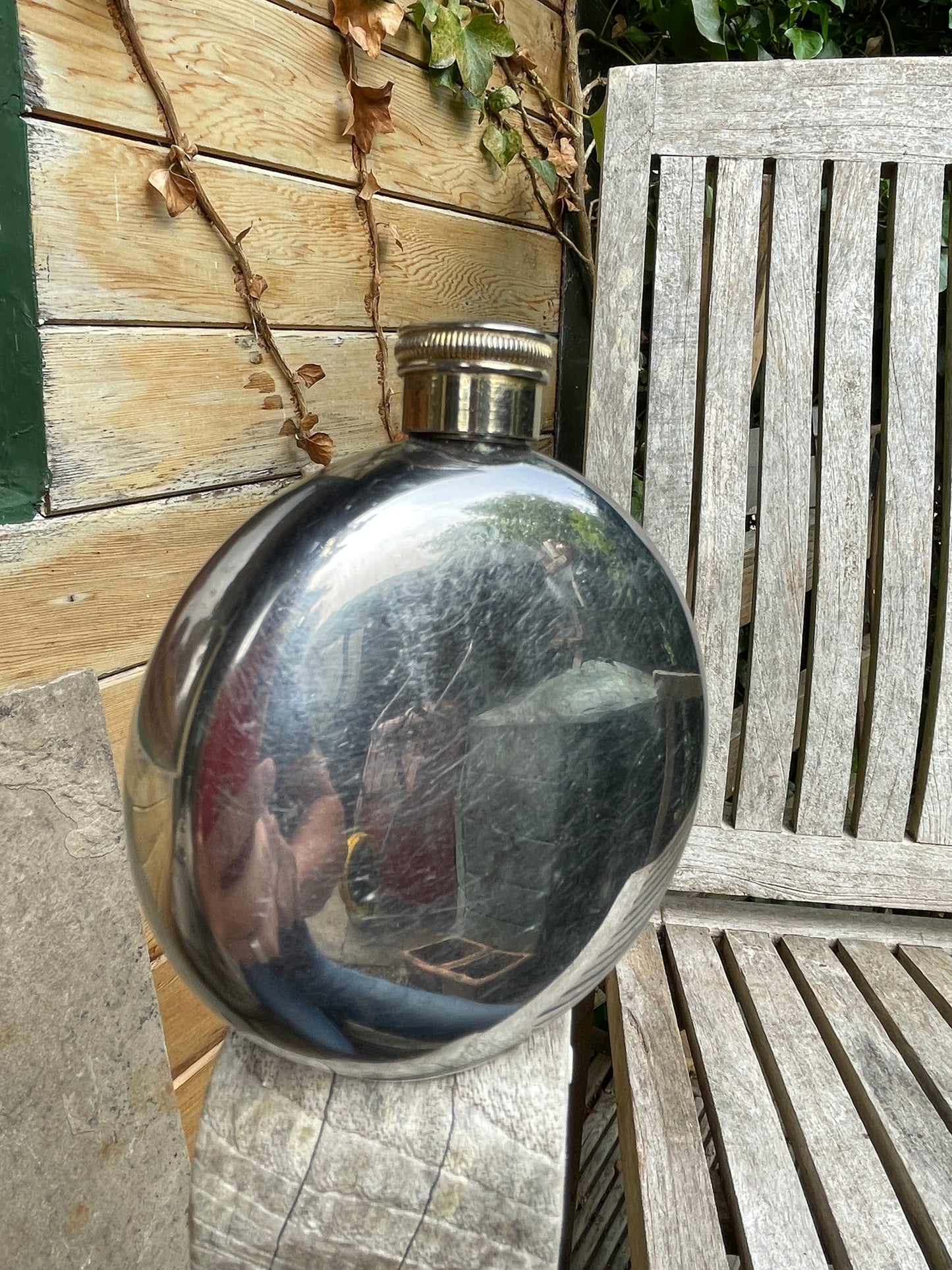 Vintage Jameson Irish Whiskey Hip Flask – Triple Distilled Collectible Branded Barware Gift