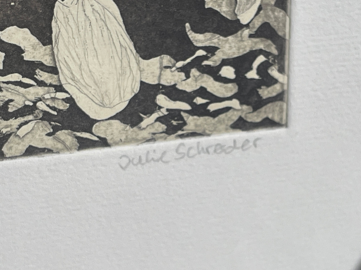 Stream – Julie Schroeder Etching 14/25, Aquatint Print 2022, Fyns Denmark