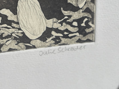 Stream – Julie Schroeder Etching 14/25, Aquatint Print 2022, Fyns Denmark