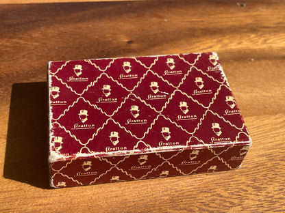 1950s Stratton Cricket Bat Tie Clip – Vintage Sportsman Gift in Box