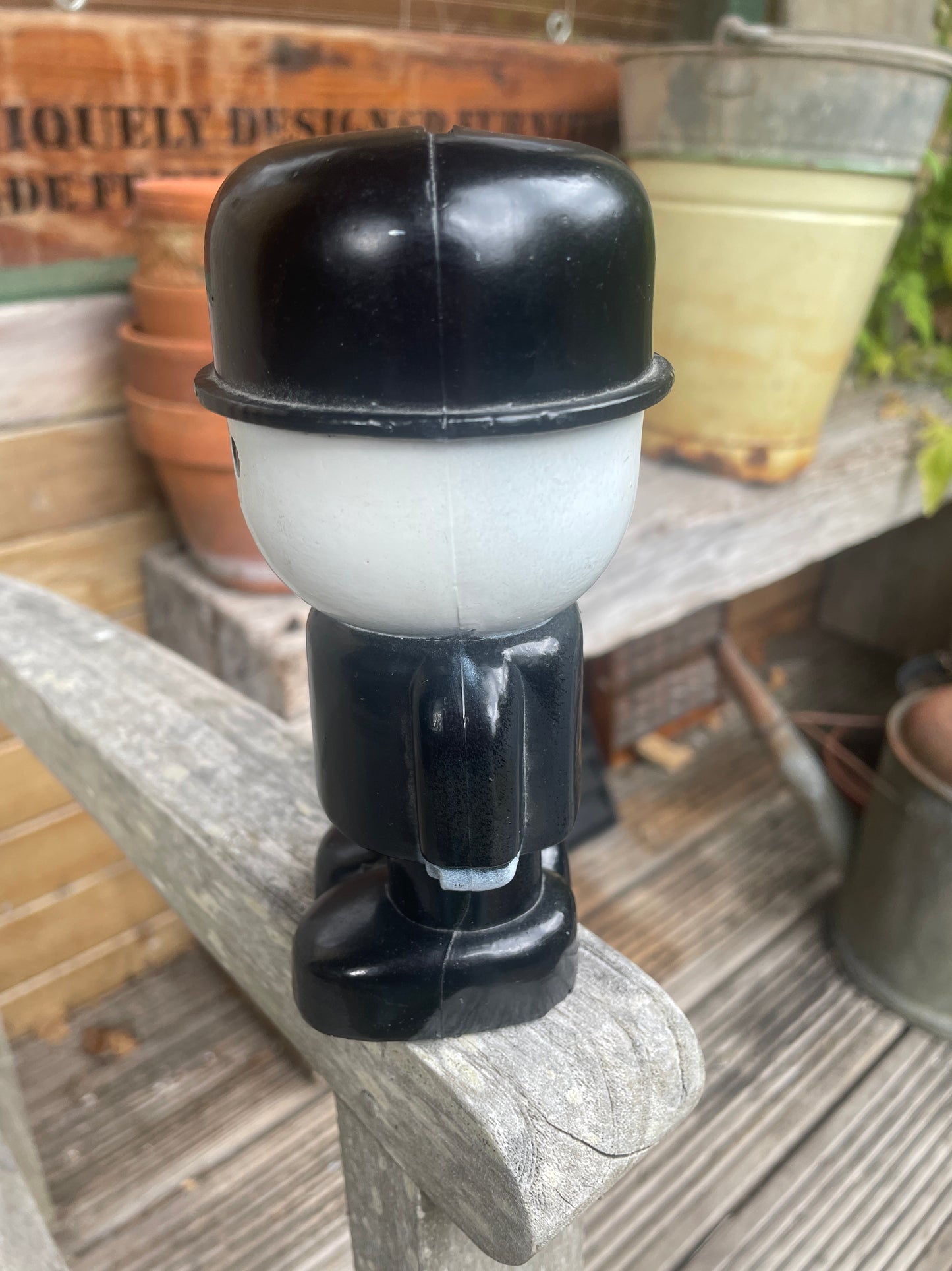 Original Mid Century Vintage 70's Homepride Fred money box 15cm tall