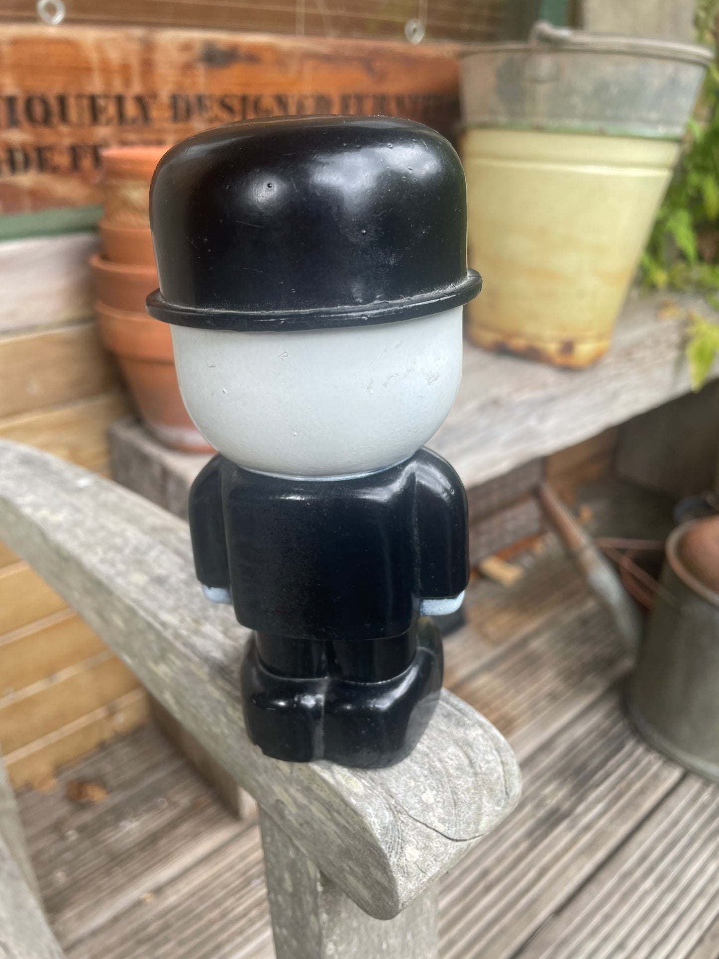 Original Mid Century Vintage 70's Homepride Fred money box 15cm tall