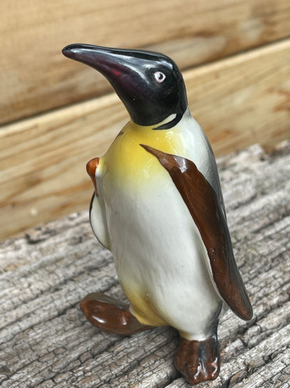 Beswick ceramic Penguin with walking stick c1940s - 9.5cm tall