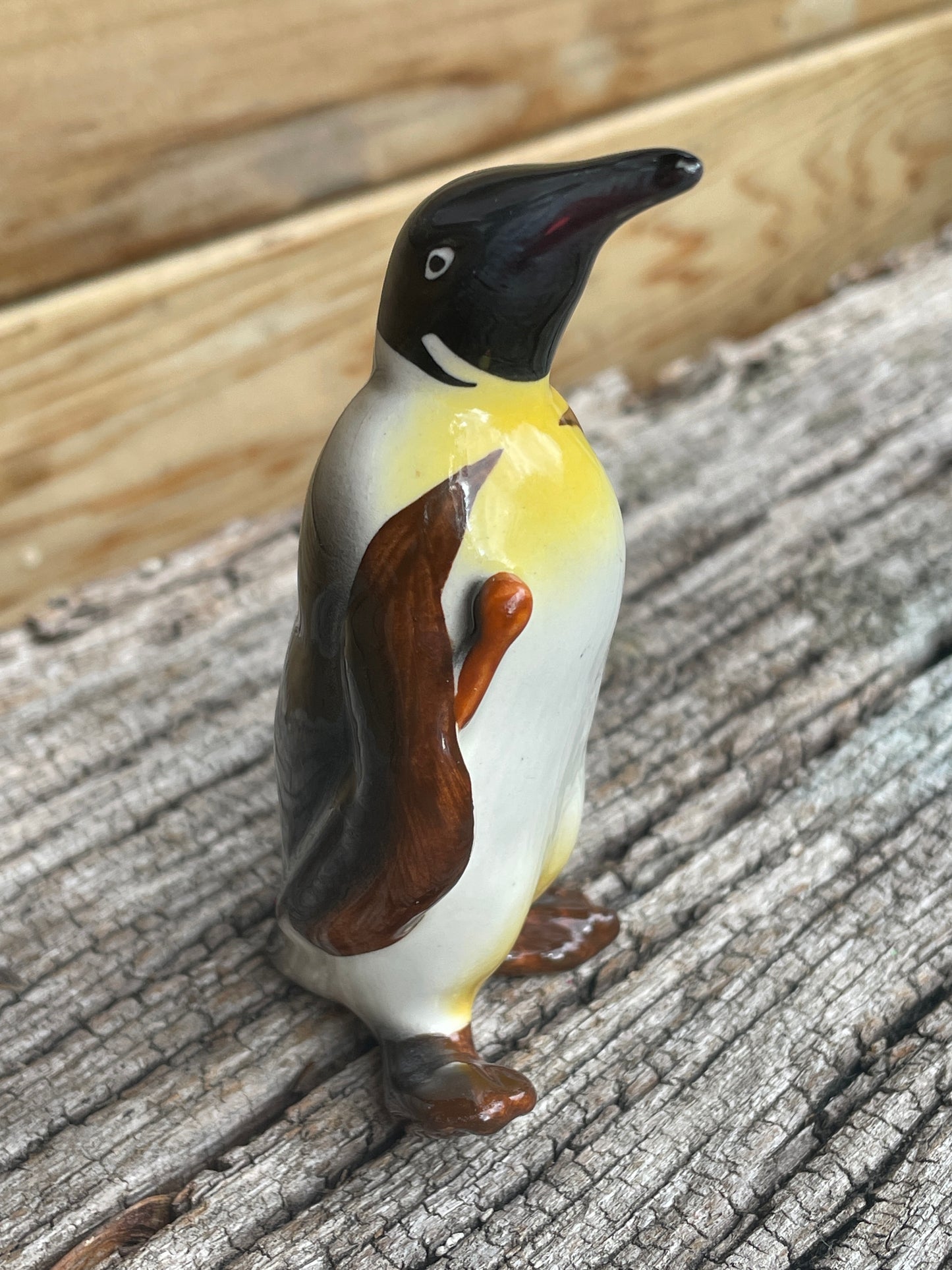 Beswick ceramic Penguin with walking stick c1940s - 9.5cm tall