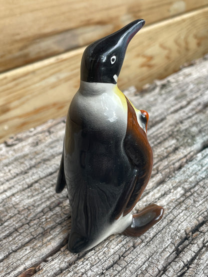 Beswick ceramic Penguin with walking stick c1940s - 9.5cm tall