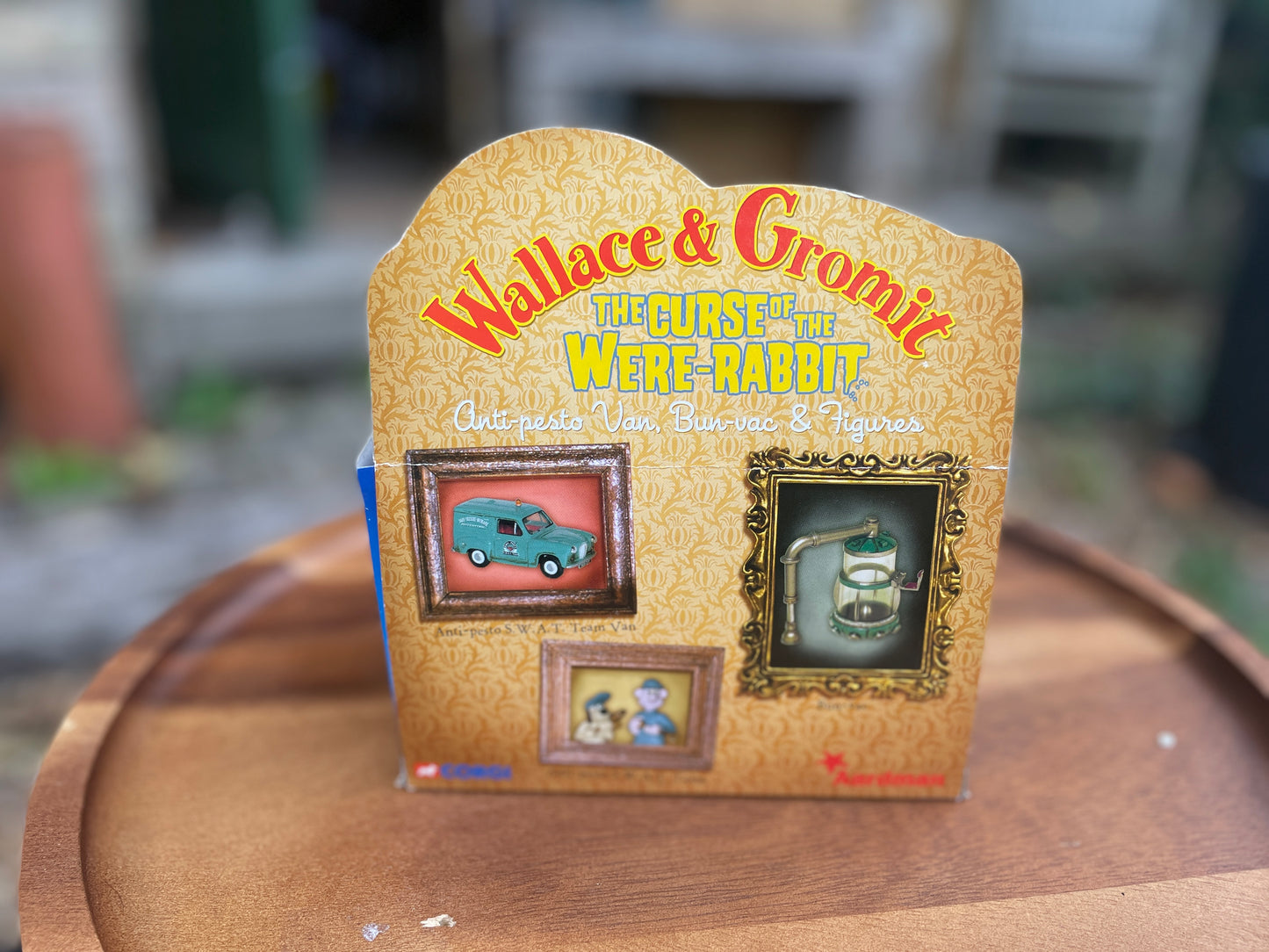 Boxed as new Wallace and Gromit The Curse of the Were-Rabbit figures