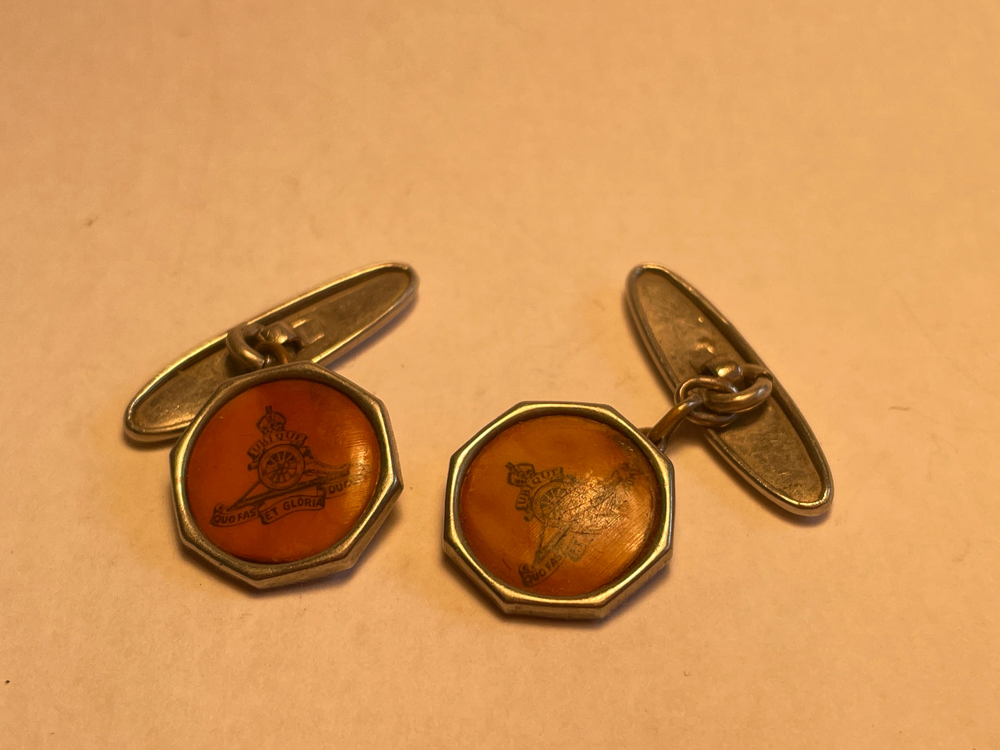 WW2 Army Regiment Royal Artillery Cufflinks