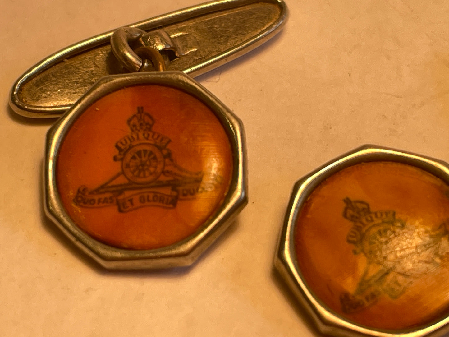 WW2 Army Regiment Royal Artillery Cufflinks