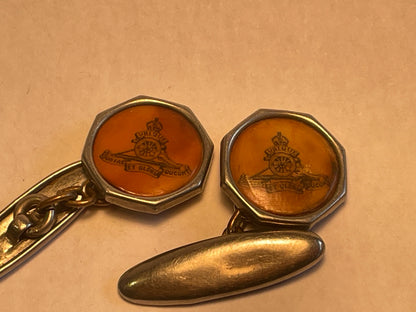 WW2 Army Regiment Royal Artillery Cufflinks