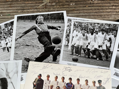 Escape to Victory -Pele - Photographs, production notes, cast listing, featured stars promo from the 1980 film Escape to Victory by Lorimar