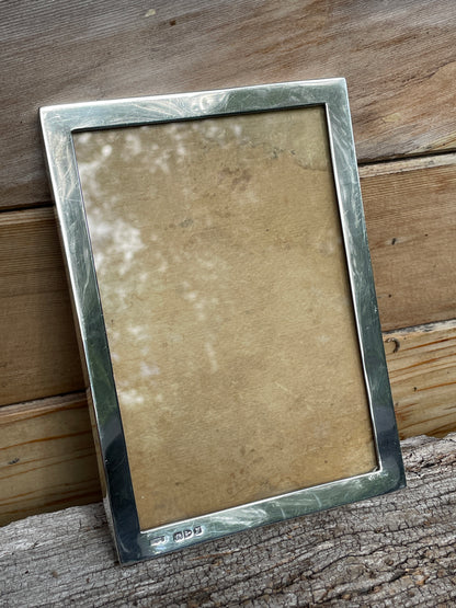 Chester silver 1896 picture frame by Stokes & Ireland Ltd 16x11cm