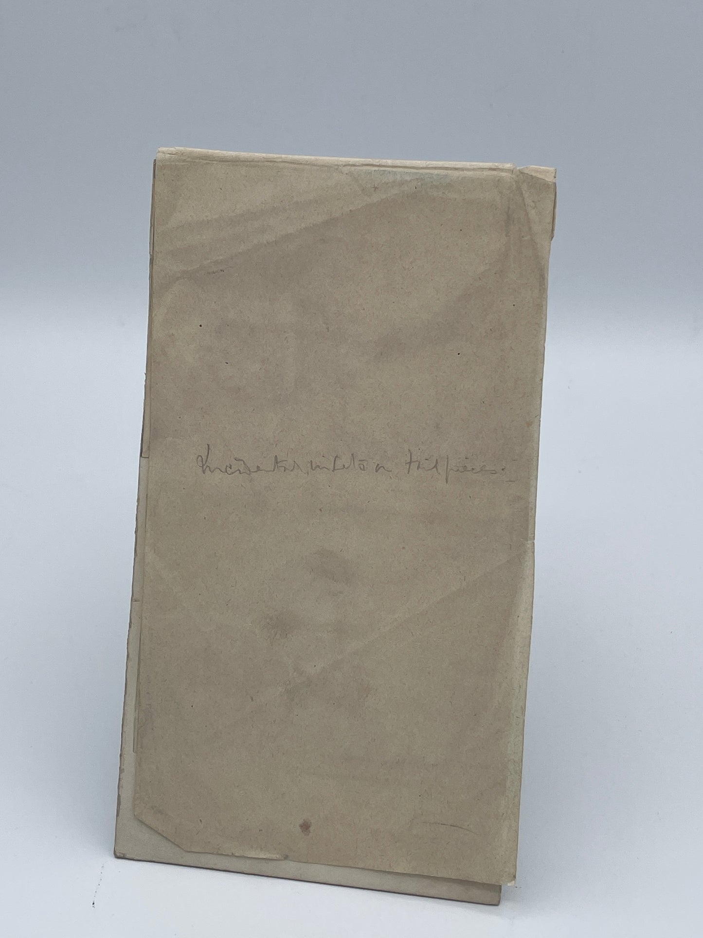 Original IRM Hutchings Dog Sketch Study Trial Artwork Mounted on Card 19cm