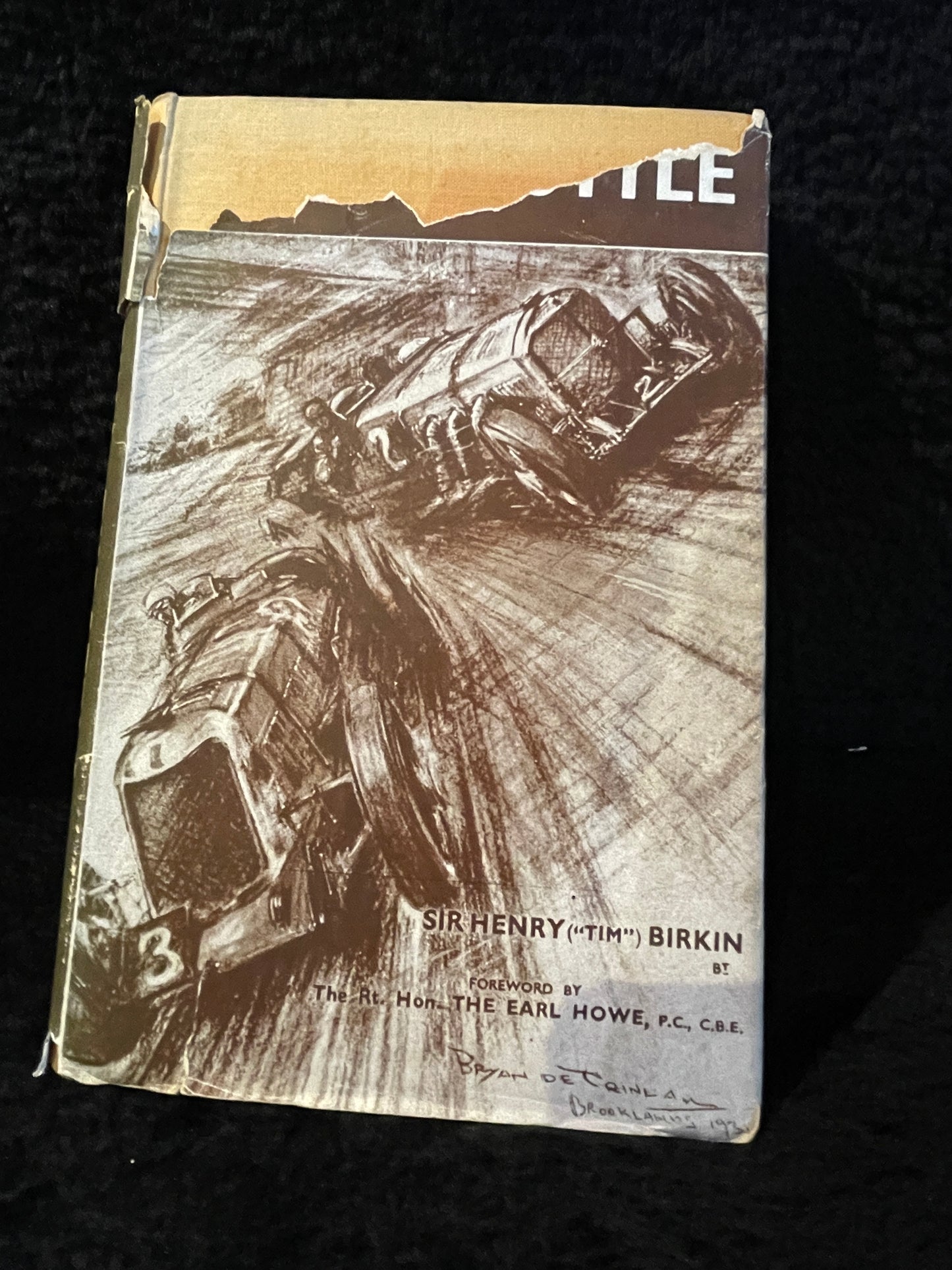 Full Throttle by Sir Henry Birkin hardback book 1943 - scarce