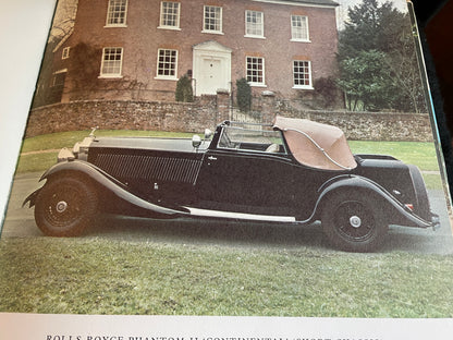 Five vintage classic car hardback books