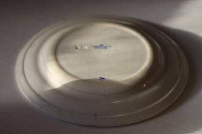 A Very Interesting Plate With Shipping Interest From a Dinnerware Service for Elders & Fyffes