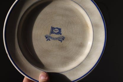 A Very Interesting Plate With Shipping Interest From a Dinnerware Service for Elders & Fyffes