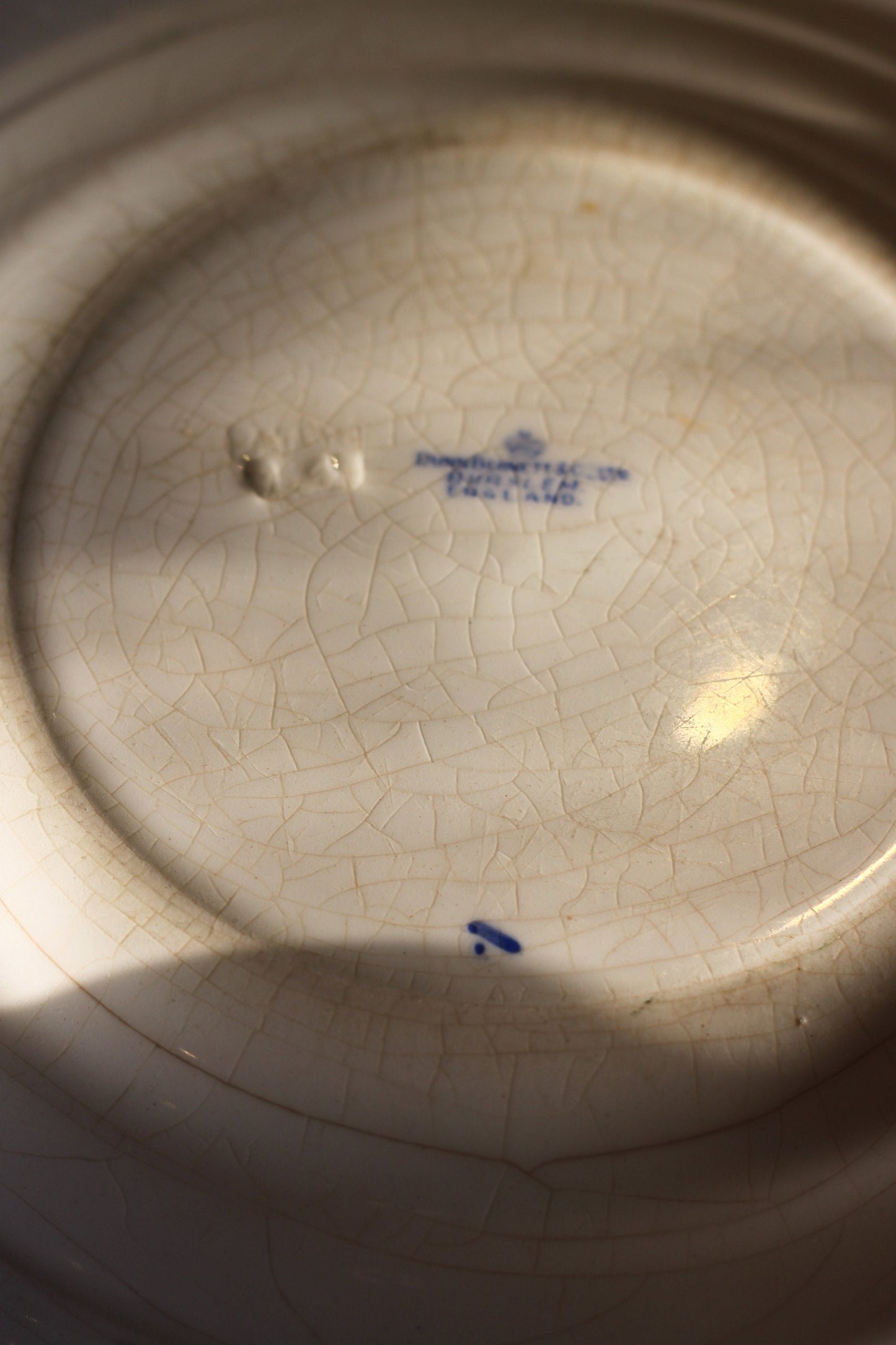 A Very Interesting Plate With Shipping Interest From a Dinnerware Service for Elders & Fyffes