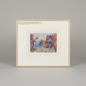 An Original Mounted Watercolour and Bodycolour Signed by Austin Taylor 1908-1992 -Painting Size 17.5x13cm and Mounted Size 32x29cm