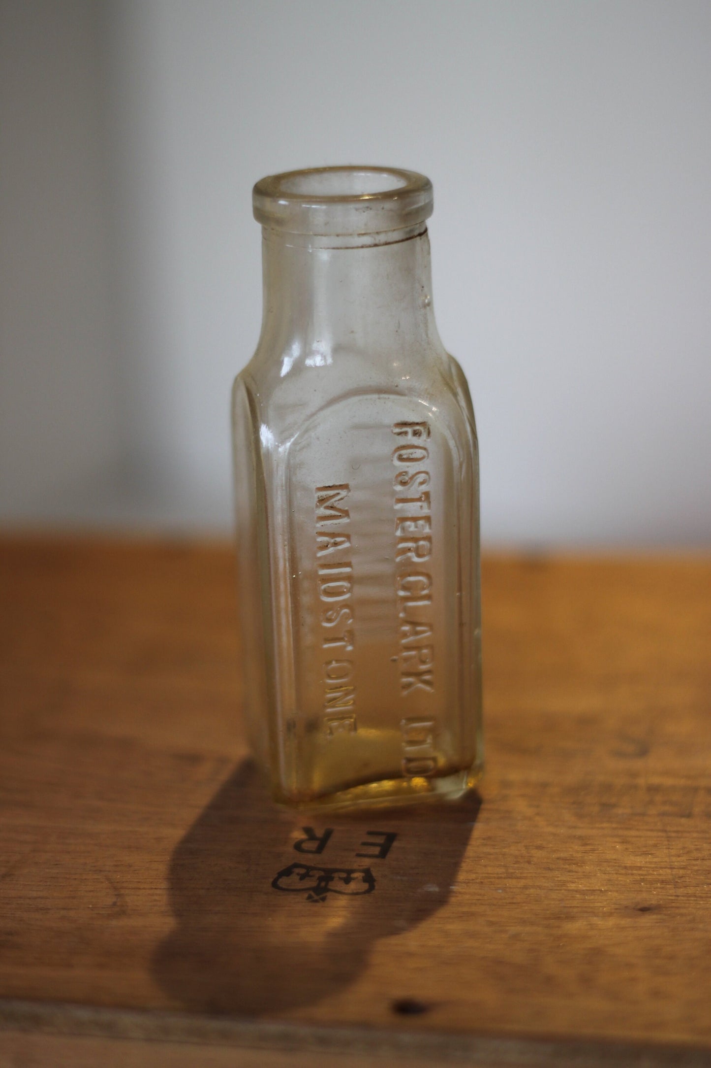 A Vintage Tourist Lemonade Bottle Embossed Eiffel Tower Lemonade Foster Clark Ltd Maidstone