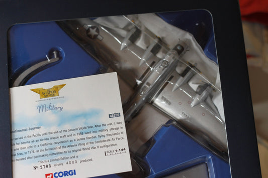 A Limited Edition High Quality Replica, Handcrafted Diecast Model of The Boeing B-17G Sentimental Journey United States Airforce