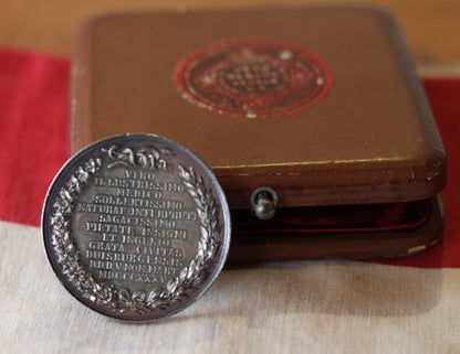 A Medallion Fob Designed by Dr C. Pfeuffer (1801 - 1861) Commemorating Dr C. I. Carstanjen 1835