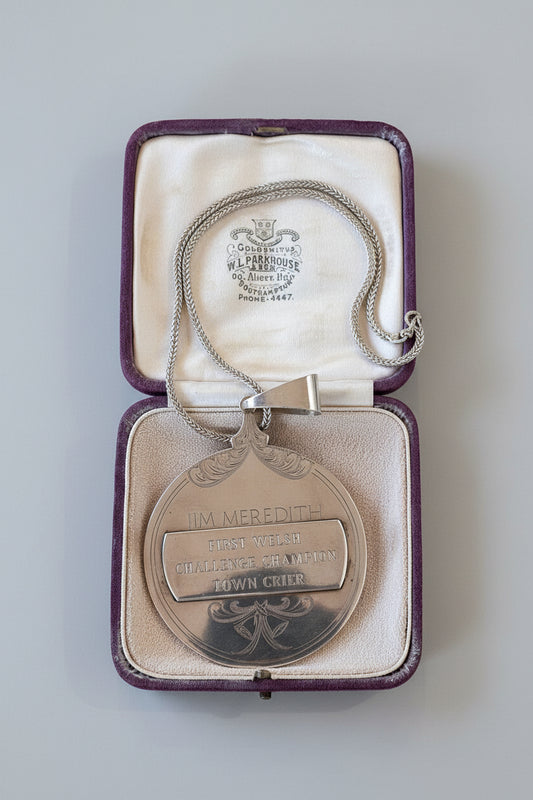 Silver Medallion Fob and 925 chain 66g