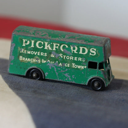 A Diecast Metal Pickford Removal Toy Van By Lesney Series No. 46 From The 1960's in Original Unrestored Condition - 6.5cm long