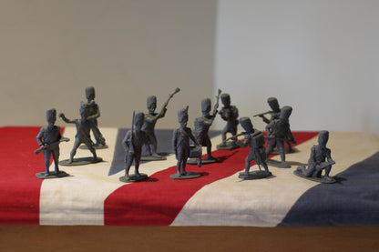 A  Collection of Plastic Toy Soldiers From 1970's - Approx. 30mm Tall