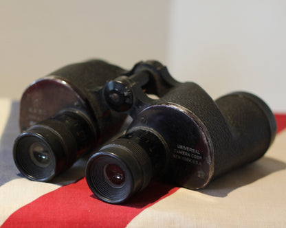 A Pair of 6x30 Universal Corp New York U.S.A. Marine Corps  Binoculars Serial No. 16156