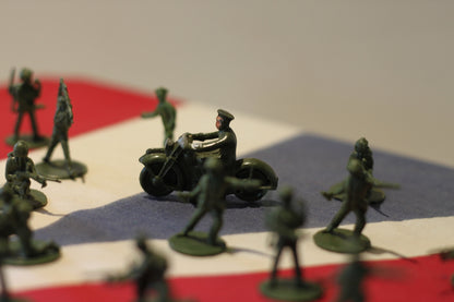 A  Collection of Plastic Toy Soldiers From 1970's - Approx. 30mm Tall