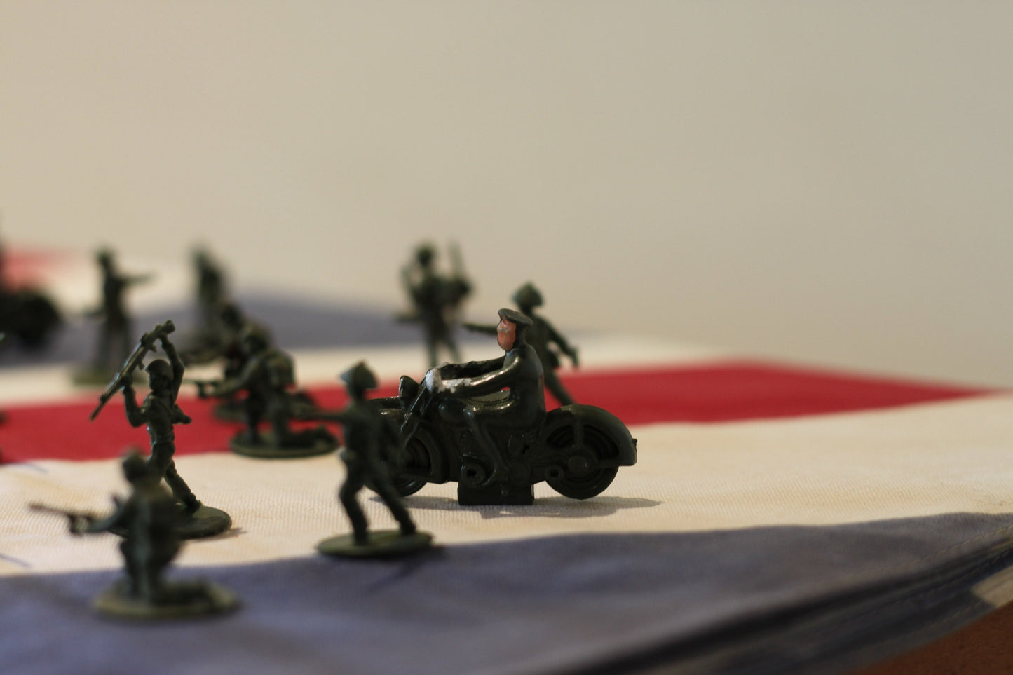 A  Collection of Plastic Toy Soldiers From 1970's - Approx. 30mm Tall