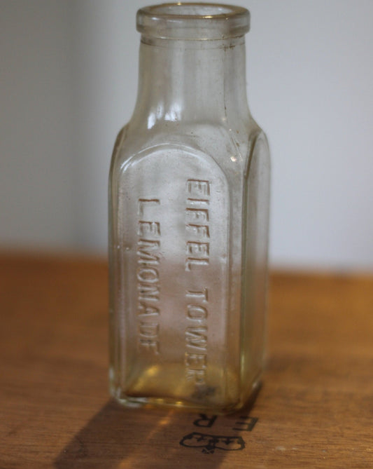 A Vintage Tourist Lemonade Bottle Embossed Eiffel Tower Lemonade Foster Clark Ltd Maidstone