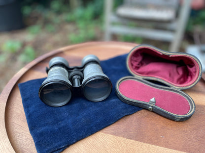 A Pair of Antique Field/Marine/Theatre Combination Binoculars  11.5cm wide