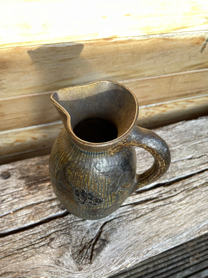 A R. W. Martin Brothers Stoneware Jug From Southall London Signed to Base and jug face 22cm high