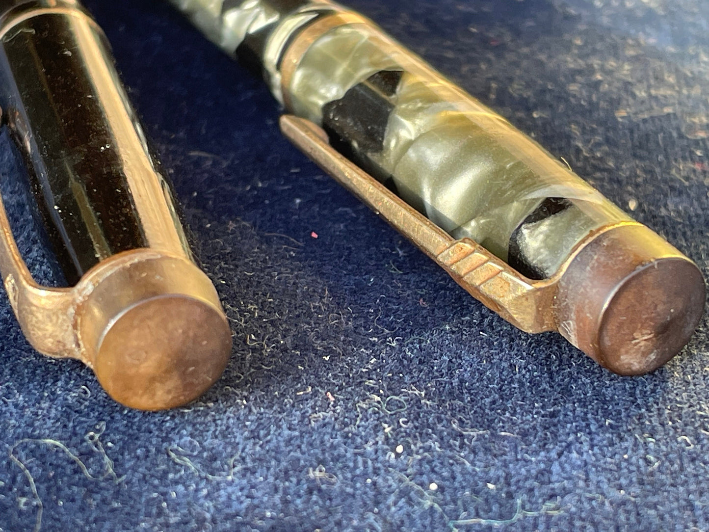 Two Croxley Propelling Pencils by Dickinson of Great Britain