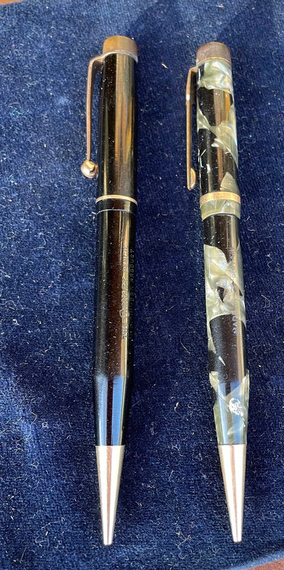 Two Croxley Propelling Pencils by Dickinson of Great Britain