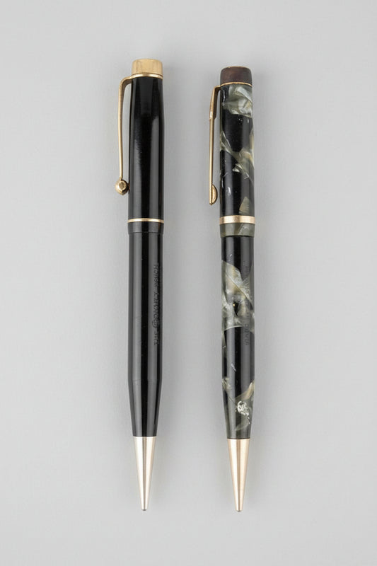 Two Croxley Propelling Pencils by Dickinson of Great Britain