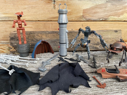 A Collection of Star Wars Accessories, Toys, and Spares