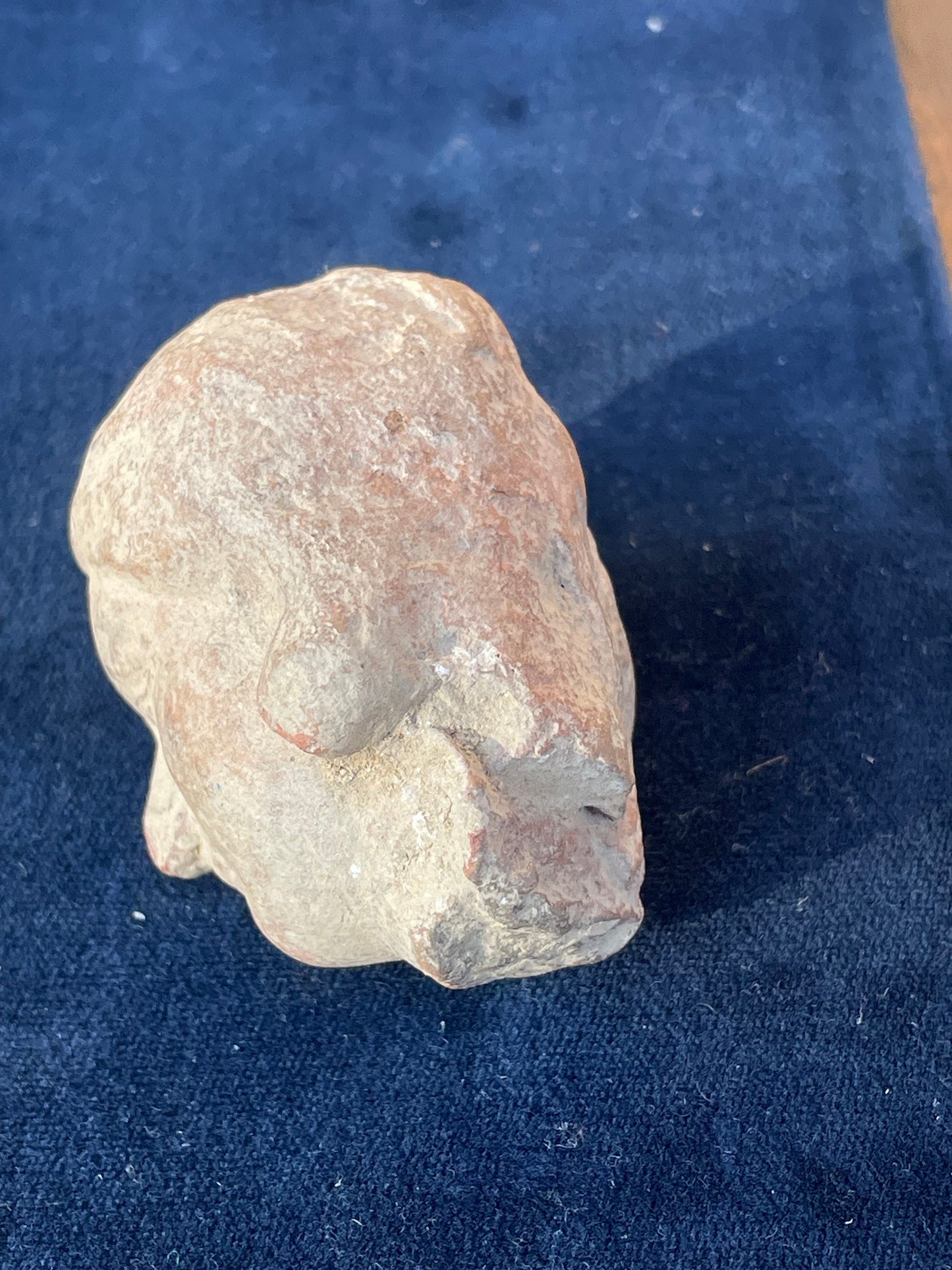 An ancient Terracotta Head of an Idol Fragment Mother Goddess 5.5cm Tall