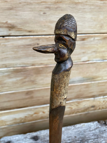 An Original Unique Hand Carved Piece of Folk Art in The Form of a Letter Opener 36cm Long c1910's