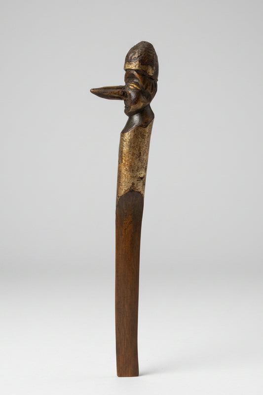An Original Unique Hand Carved Piece of Folk Art in The Form of a Letter Opener 36cm Long c1910's