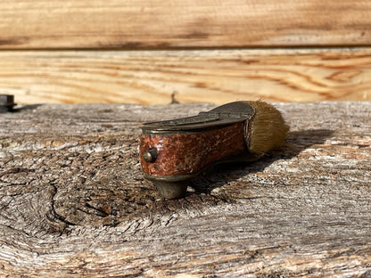 A Very Unusual Unique Antique Vesta in The Form of a Shoe 8.5cm Long c1870