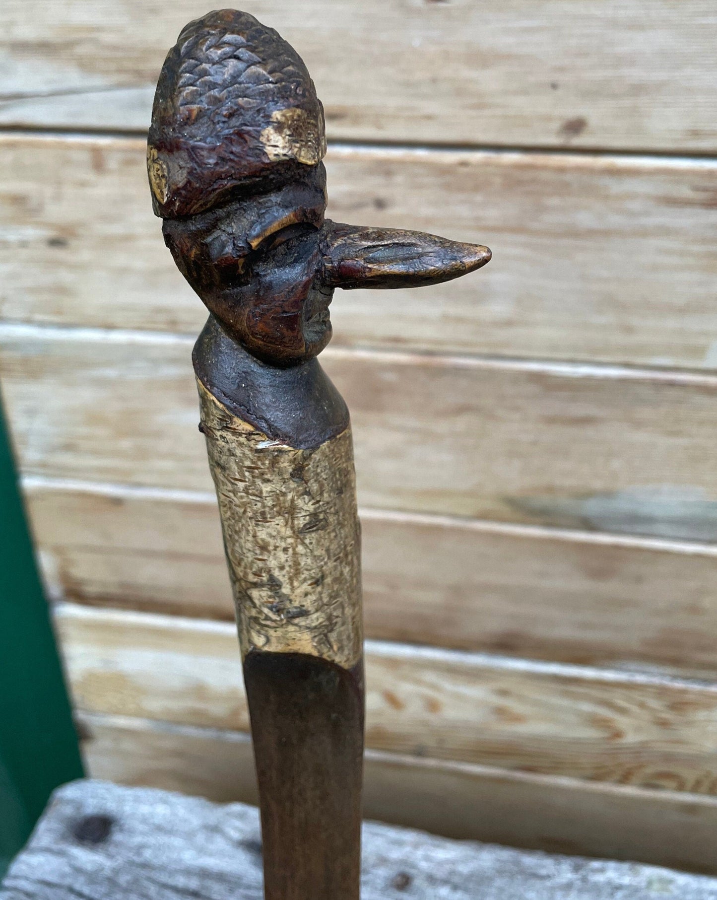 An Original Unique Hand Carved Piece of Folk Art in The Form of a Letter Opener 36cm Long c1910's