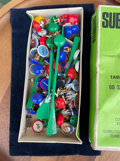 A Large Collection of Subbuteo Football  Players From 1970's