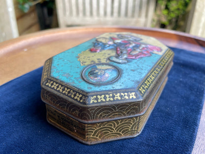 Vintage Dainty Dinah Chocolate Toffee Tin made by George Horner featuring Snake Charmer