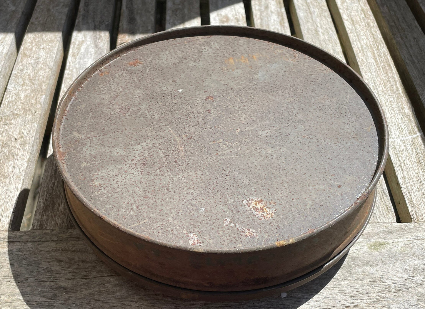 Vintage Mackintosh's Chocolate Cracknels Tin 18.5cm diameter