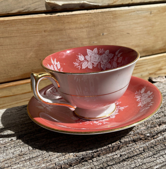 Aynsley English Bone China 2248 tea cup and saucer